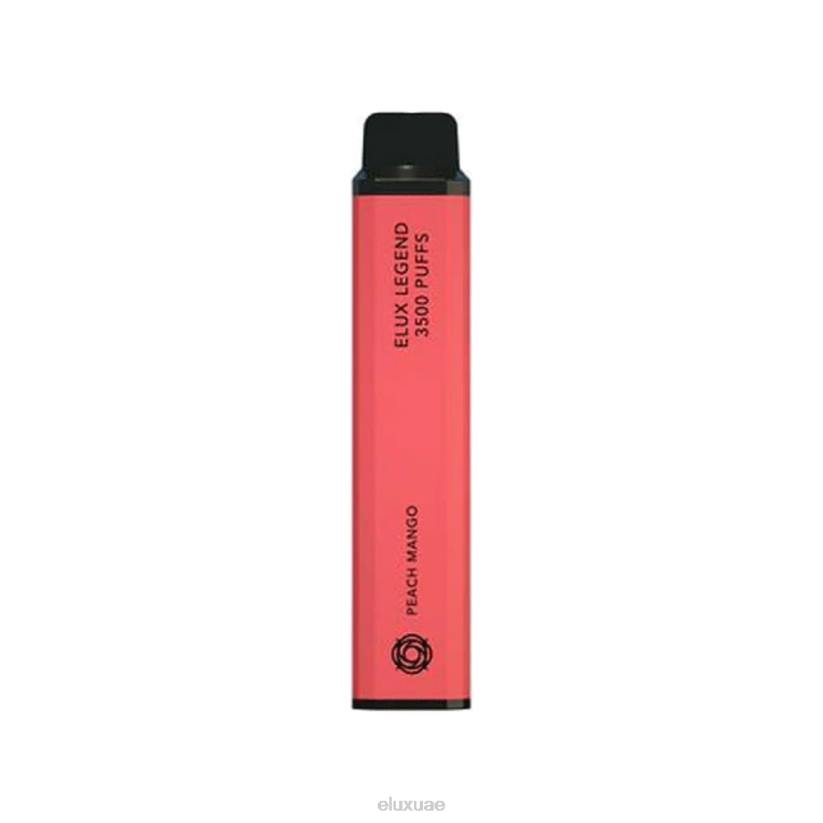 Elux Legend 3500 نفخة فيب يمكن التخلص منها مانجو خوخ ELUX vape uae RL04116