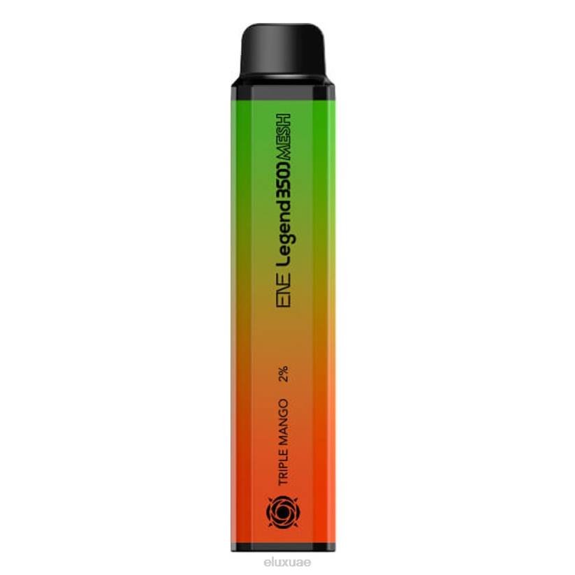 Elux ENE Legend 3500 شبكة vape يمكن التخلص منها مانجو ثلاثية ELUX abu dhabi RL04135