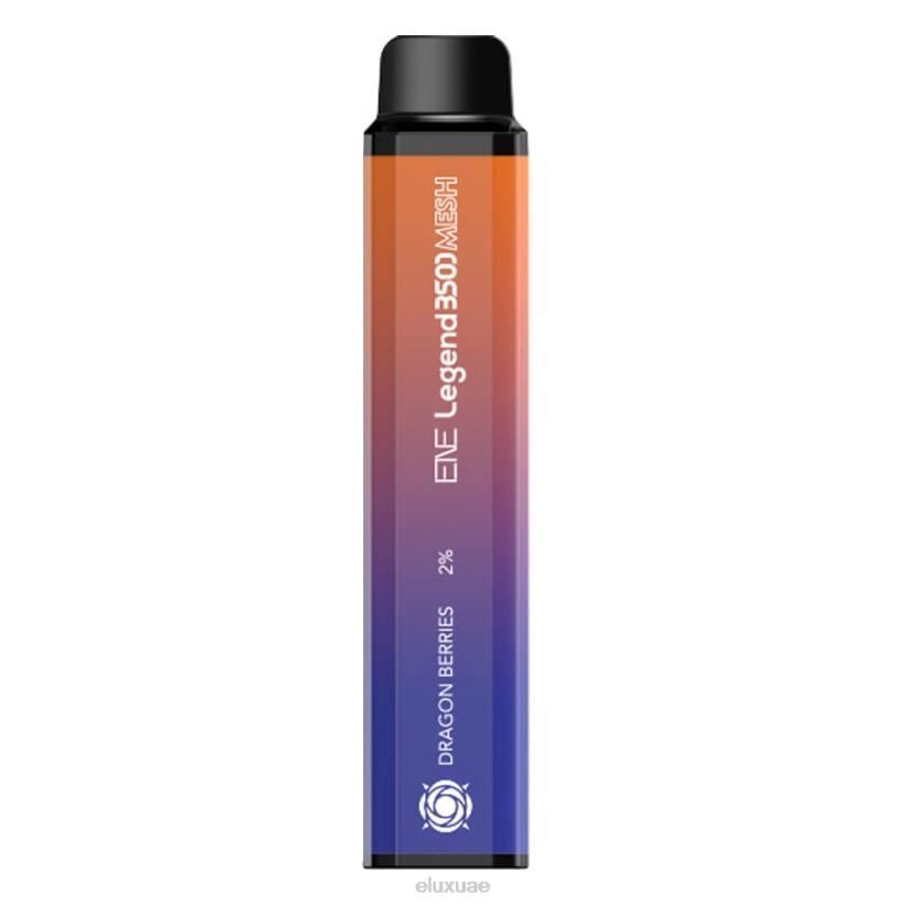 Elux ENE Legend 3500 شبكة vape يمكن التخلص منها التوت التنين ELUX vape near me RL04138