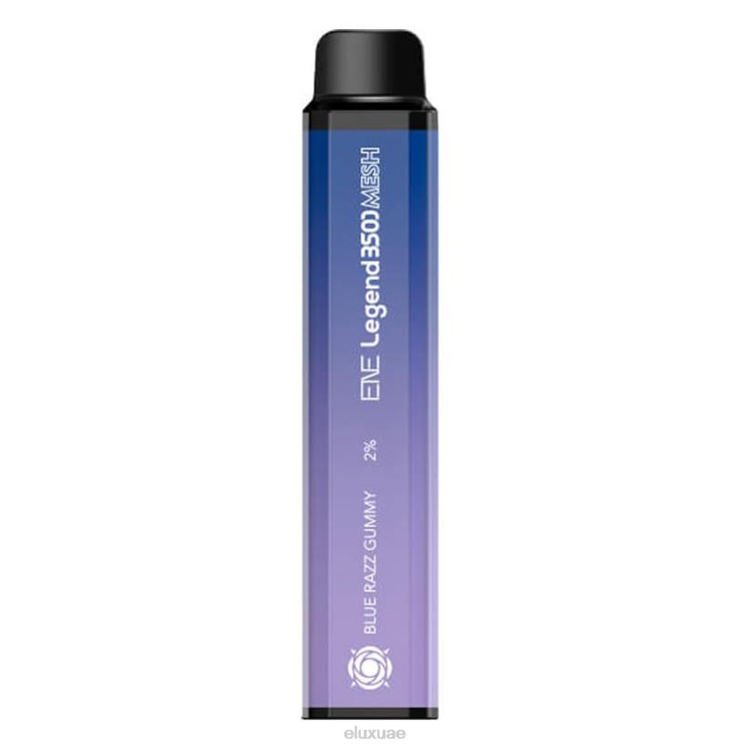 Elux ENE Legend 3500 شبكة vape يمكن التخلص منها صمغ الرز الأزرق ELUX vape store RL04143