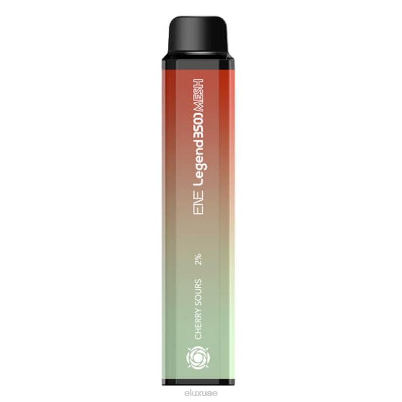 Elux ENE Legend 3500 شبكة vape يمكن التخلص منها الكرز الحامض ELUX vape website RL04132